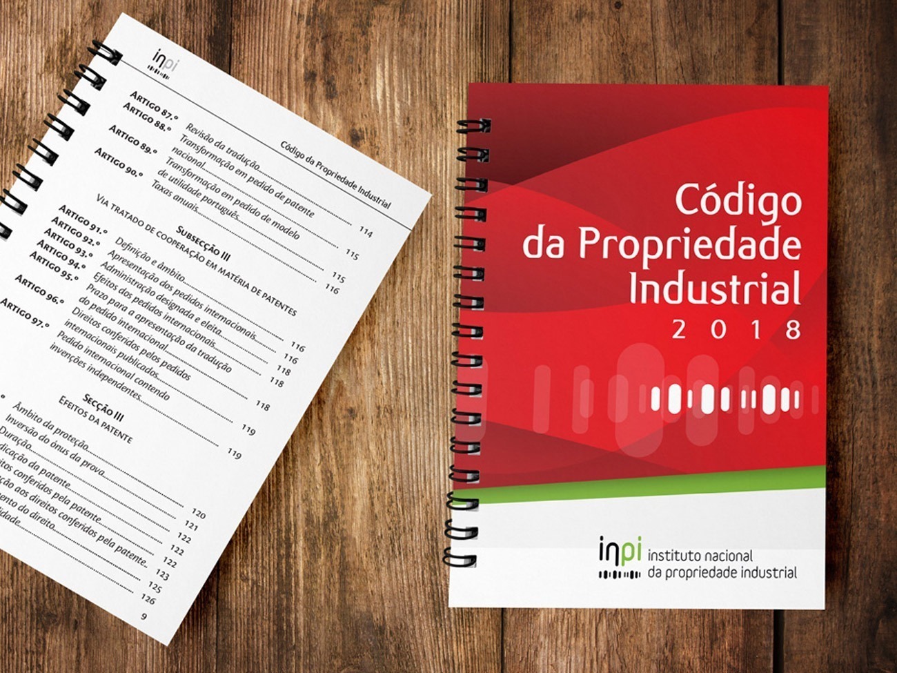 Mock ups Inpi Brochura