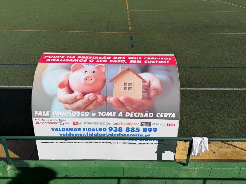 Clube Olímpico do Montijo - Decoração de Publicidade 163 clube olimpico montijo impressao digital
