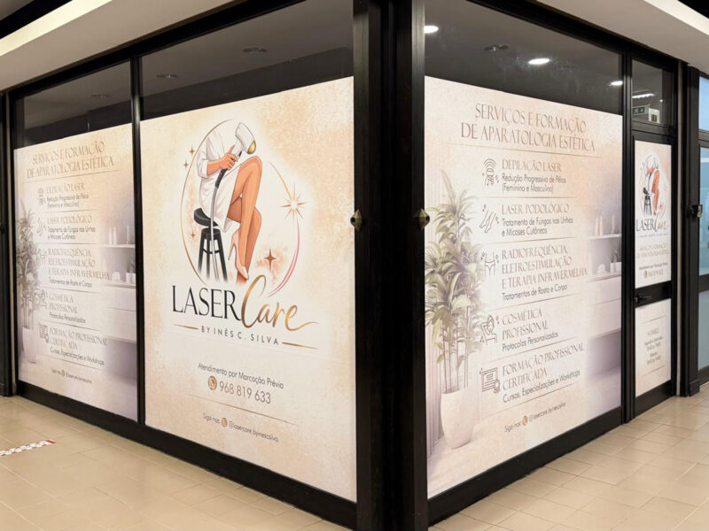 LaserCare - Decoração de Montras 23 lasercare decoracao montras 01